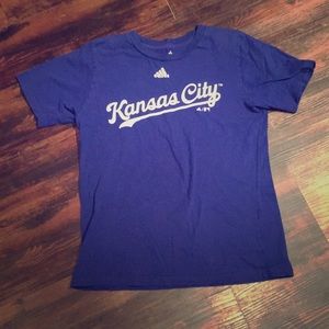Youth large 14/16 girls KC royals tee adidas 3/$15
